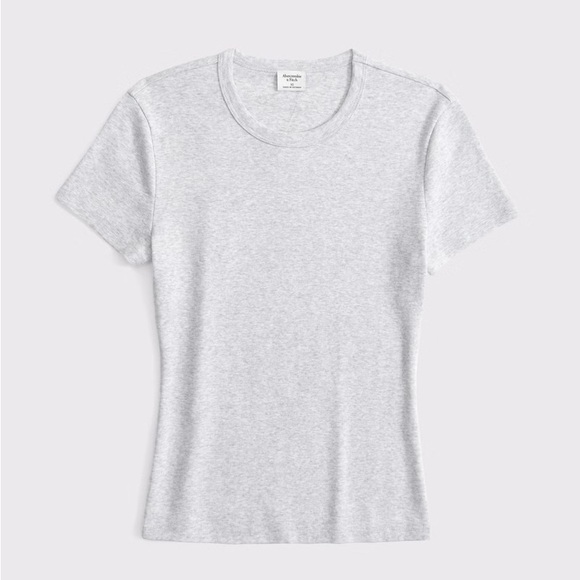 Abercrombie & Fitch Tops - Vintage Rib Baby Tee